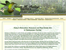 Tablet Screenshot of joanraley-realtor.com